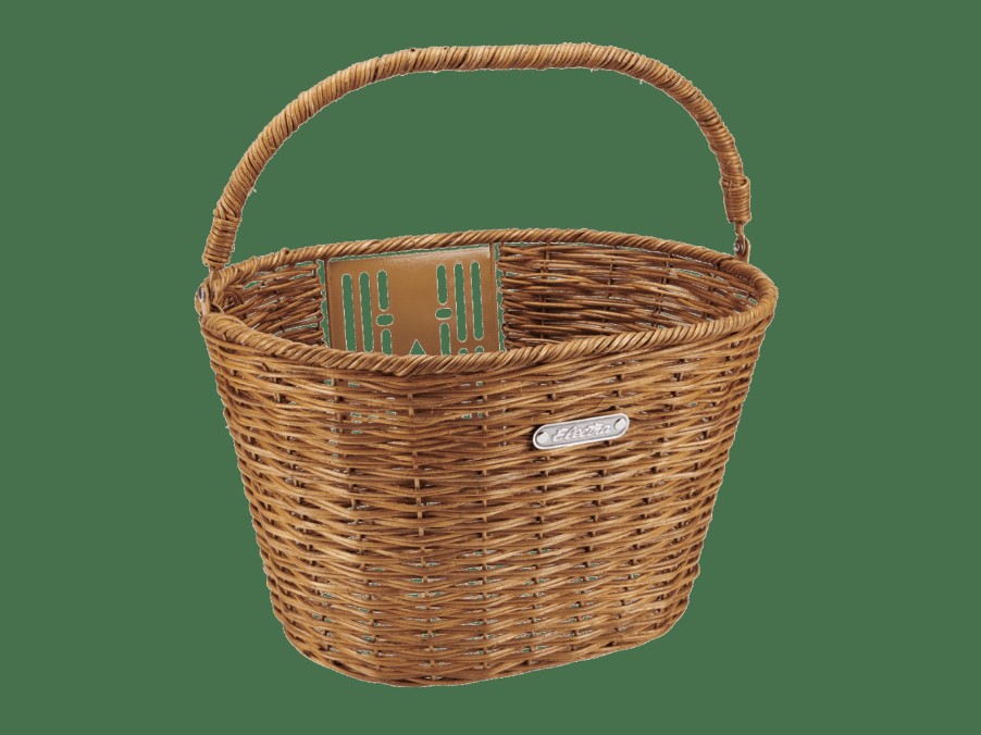 Accessories Trek Baskets | Electra Rattan Quick Release Basket Natural