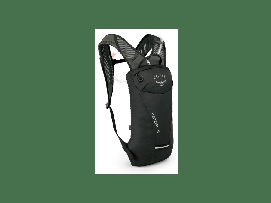 Accessories Trek Bags & Panniers | Osprey Katari 1.5 Hydration Pack Black