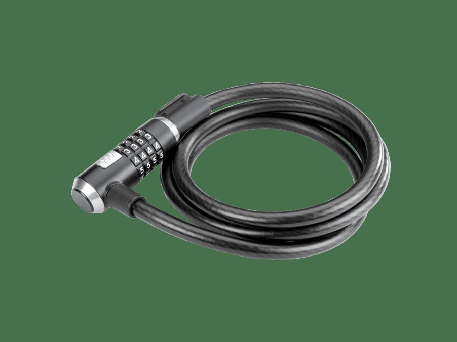 Accessories Trek Locks | Kryptonite Kryptoflex 1218 Combo Cable Lock Black