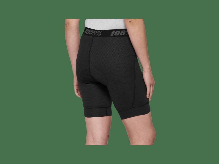 Apparel Trek Shorts & Bib Shorts | 100% Ridecamp Women'S Mountain Bike Short With Liner Black