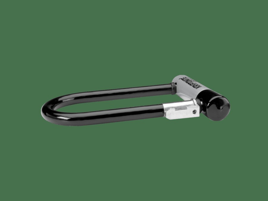 Accessories Trek Locks | Kryptonite New-U Kryptolok Mini-7 U-Lock With 4' Flex Cable Black