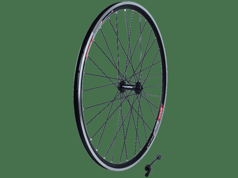 Parts Trek Road Wheels | Sta-Tru 700C Qr Double-Wall Lite Alloy Road Wheel Black