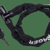 Accessories Trek Locks | Bontrager Comp Keyed Chain Lock Black