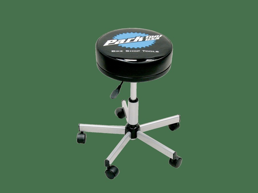 Parts Trek Tools & Maintenance | Park Tool Stl-2 Rolling Shop Stool Blue/Black