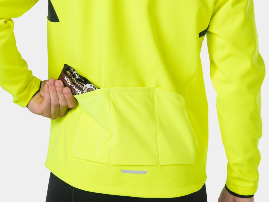 Apparel Trek Jackets & Vests | Bontrager Circuit Softshell Cycling Jacket Visibility Yellow