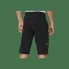 Apparel Trek Shorts & Bib Shorts | 100% Ridecamp Mountain Bike Short With Liner Black