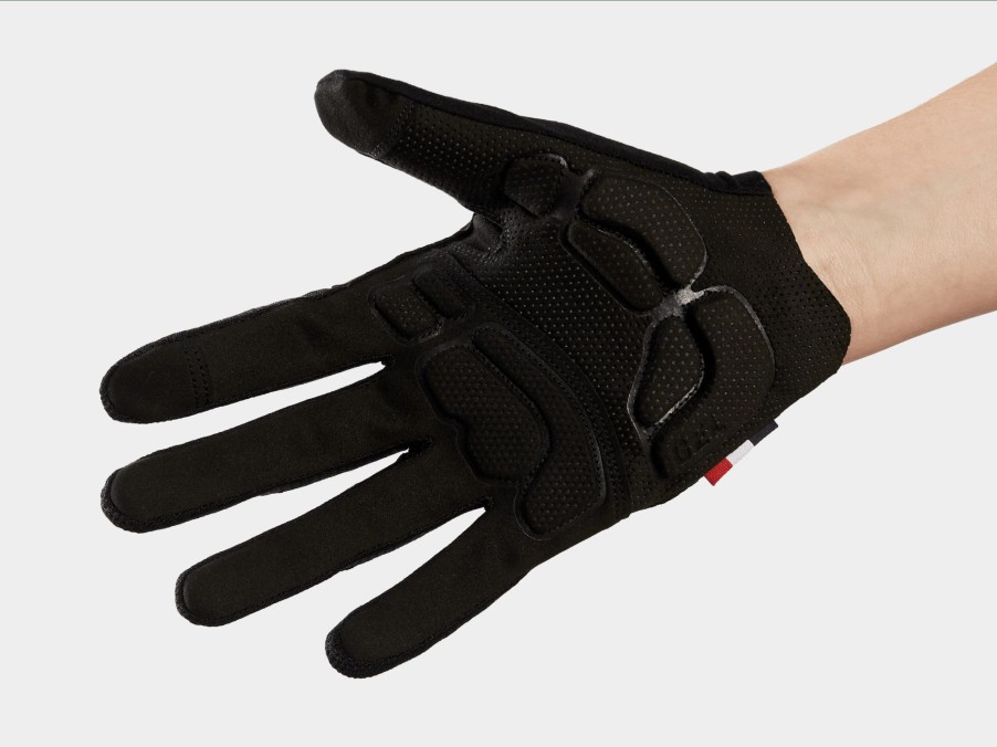 Apparel Trek Gloves | Bontrager Circuit Women'S Full Finger Twin Gel Cycling Glove Black