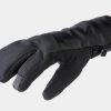 Apparel Trek Men'S Apparel | Bontrager Velocis Softshell Split Finger Cycling Glove Black