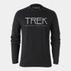 Apparel Trek T-Shirts | Trek Vintage Logo Long Sleeve Unisex T-Shirt Black