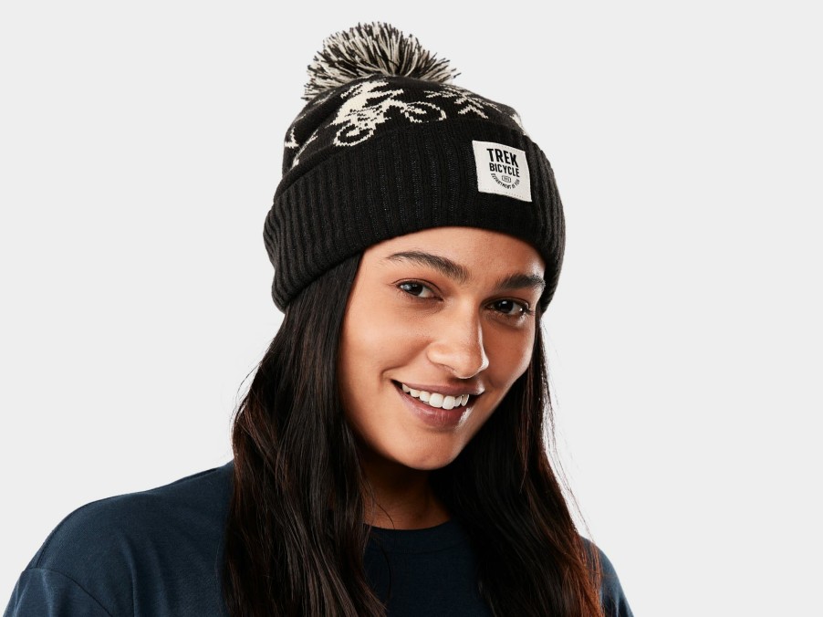 Apparel Trek Casual Wear | Trek Oh Deer Beanie Black