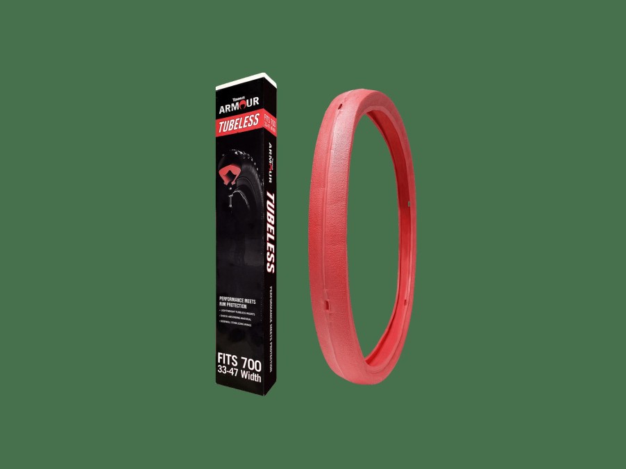 Gravel Trek | Tannus Armour Tubeless Gravel Tire Insert Red