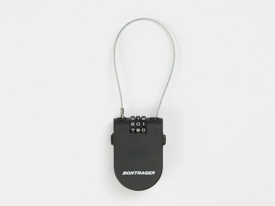 Accessories Trek Locks | Bontrager Pocket Locket Bike Lock Black