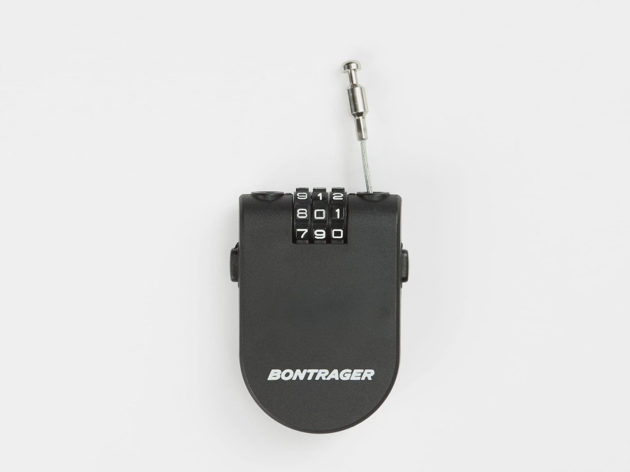 Accessories Trek Locks | Bontrager Pocket Locket Bike Lock Black