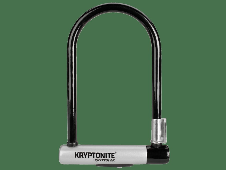 Accessories Trek Locks | Kryptonite New-U Kryptolok Atb U-Lock Black