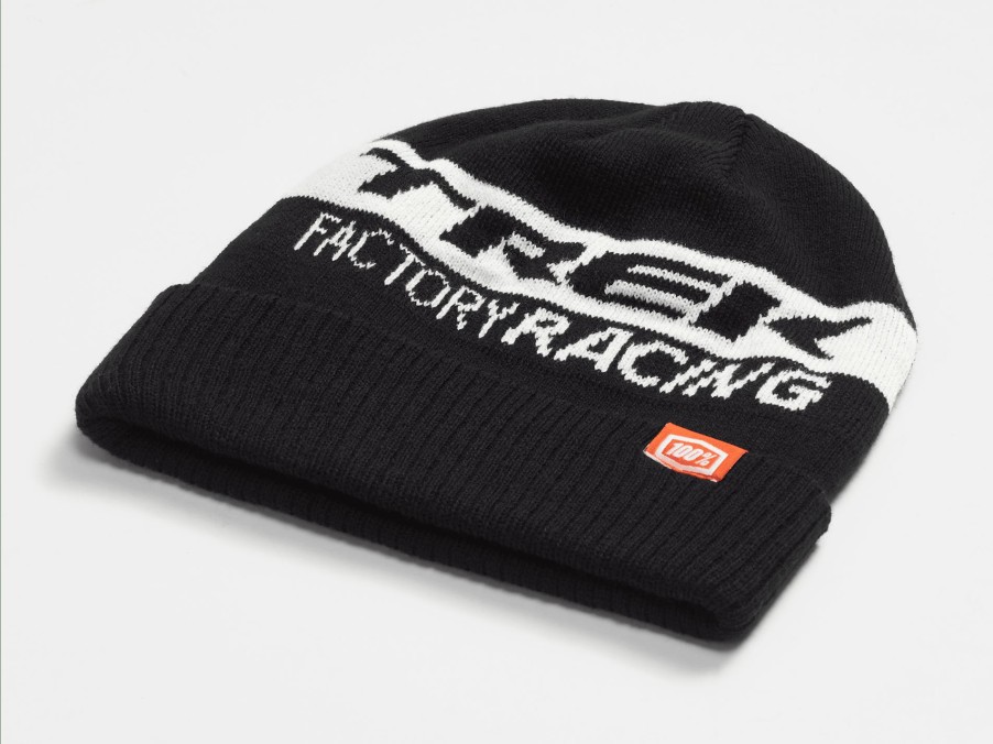 Apparel Trek Casual Wear | 100% Trek Factory Racing Cuff Beanie Black