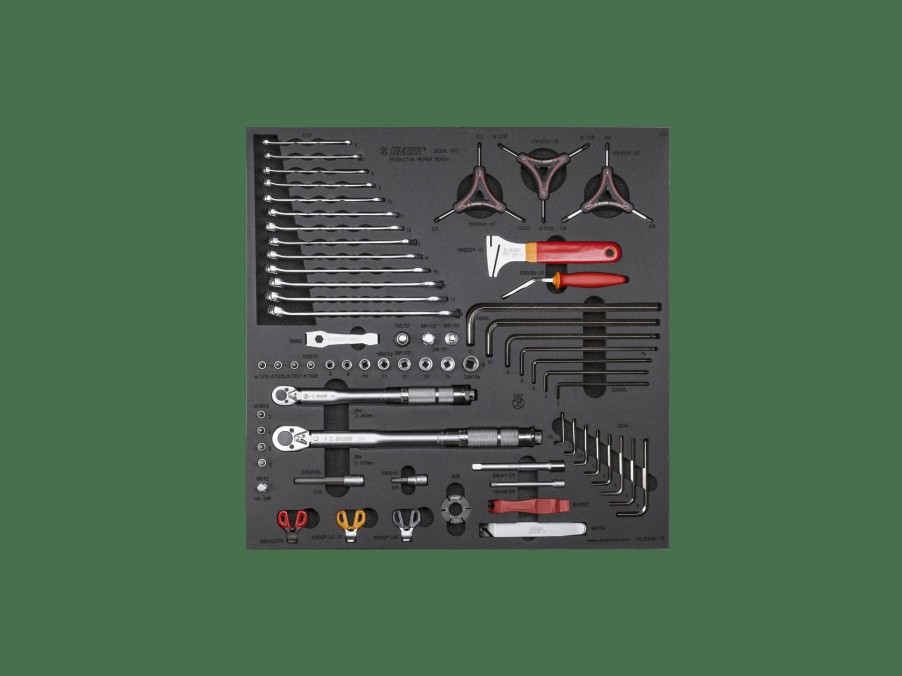 Parts Trek Tools & Maintenance | Unior Production Bench Drawer 3 Tool Tray Set Black