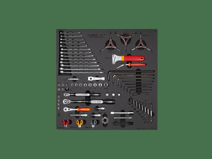 Parts Trek Tools & Maintenance | Unior Production Bench Drawer 3 Tool Tray Set Black