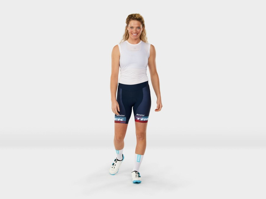 Apparel Trek Team Wear | Santini Trek Factory Racing Women'S Team Replica Short Dark Blue