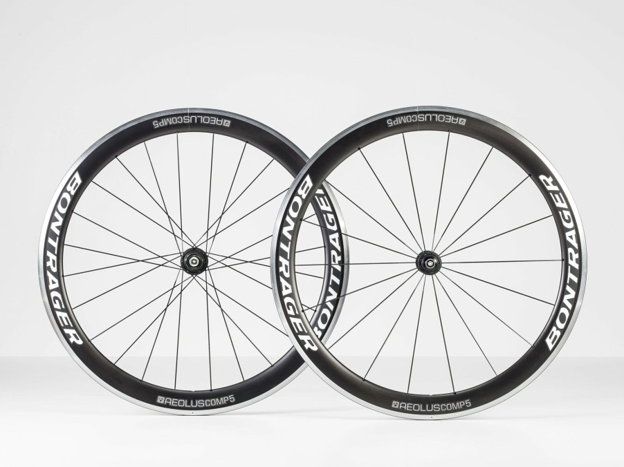 Parts Trek Road Wheels | Bontrager Aeolus Comp 5 Tlr Road Wheel Black/Anthracite