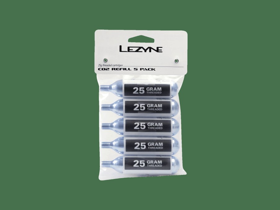 Accessories Trek Pumps | Lezyne 25 Gram Co₂ Cartridges 5 Pack