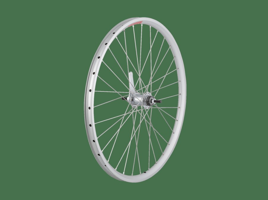 Parts Trek Mountain Wheels | Sta-Tru 26" Tubeless Ready Alloy Atb Qr Wheel - Stainless Silver