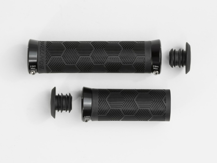 Parts Trek Grips | Bontrager Xr Trail Pro Mtb Grip Set Black