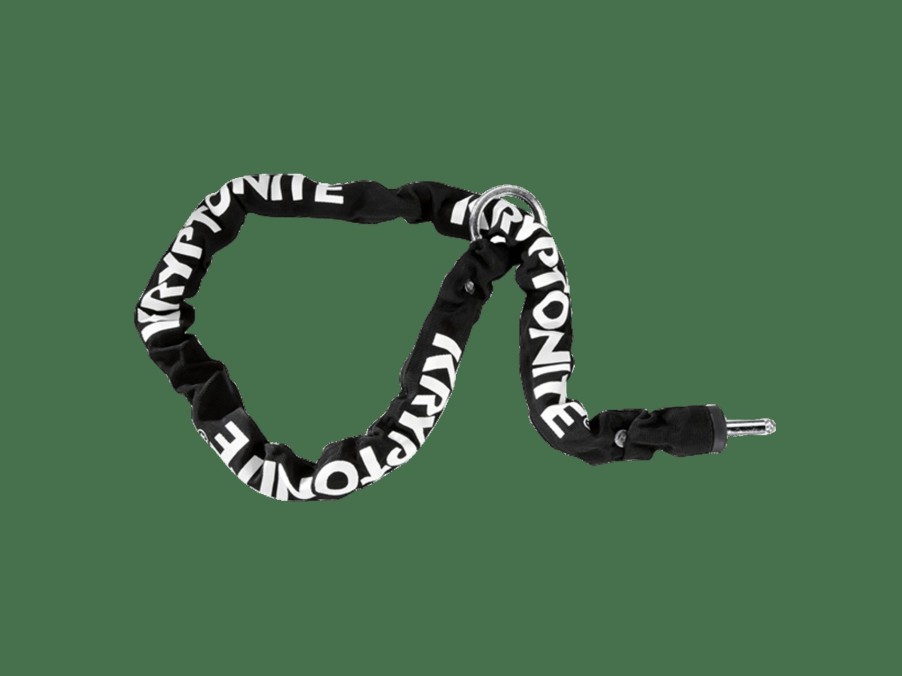 Accessories Trek Locks | Kryptonite Ring Lock With Plug-In Chain Black