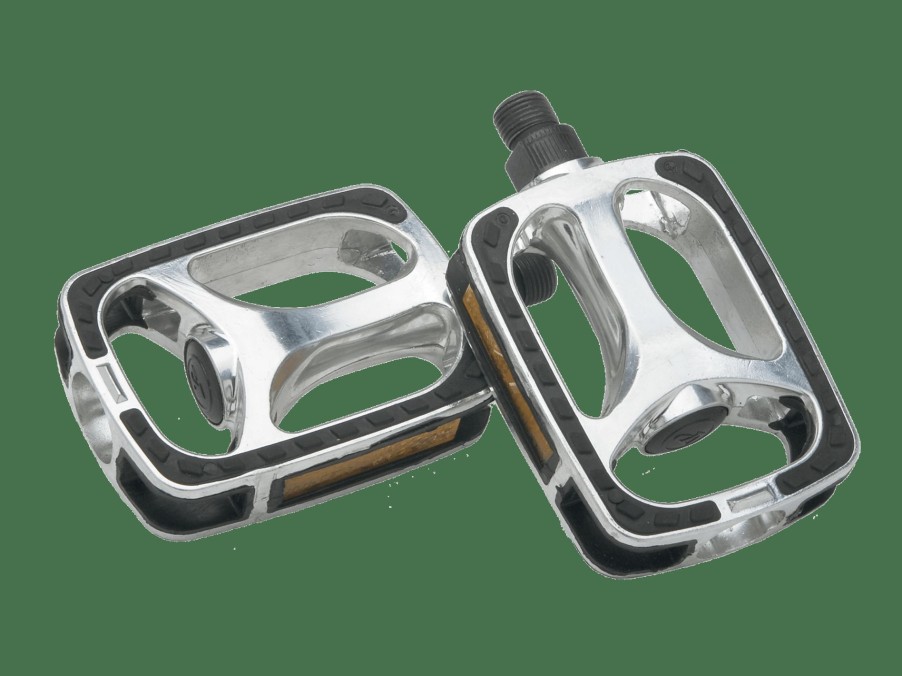 Parts Trek Pedals | Electra City Alloy Pedal Set Silver