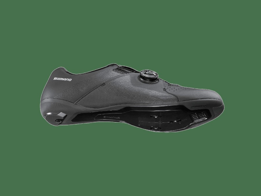 Apparel Trek Road Bike Shoes | Shimano Rc300 Men'S Road Cycling Shoe Black