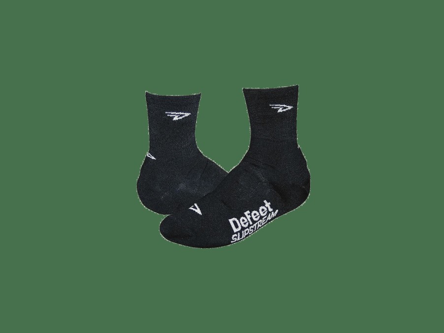 Apparel Trek Booties & Toe Covers | Defeet Slipstream 4" Shoe Cover Black