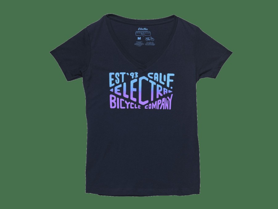 Apparel Trek T-Shirts | Electra Ladies' Union T-Shirt Midnight Blue