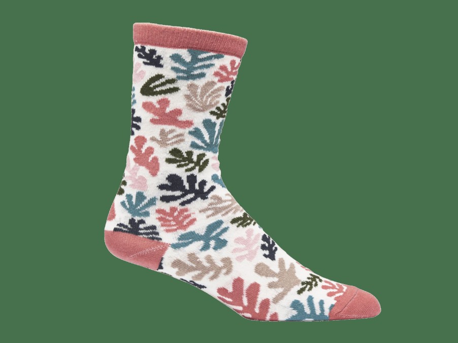 Apparel Trek Socks | Electra Coral Reef Socks Cream/Light Pink