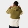 Apparel Trek Casual Wear | Trek Color Block Logo Unisex Hoodie Olive/Cream