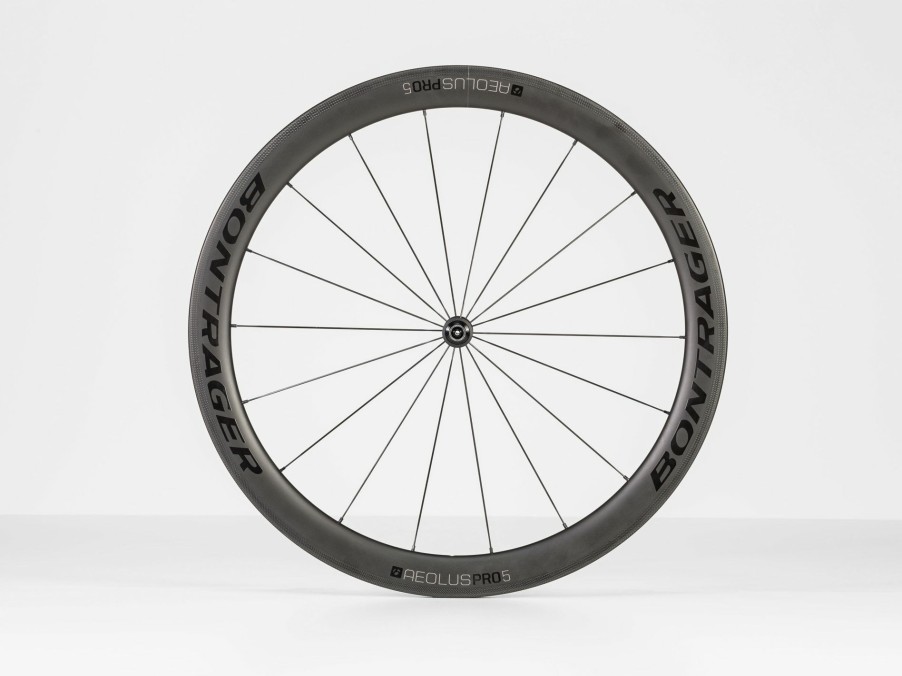 Parts Trek Road Wheels | Bontrager Aeolus Pro 5 Tlr Road Wheel Black/Anthracite