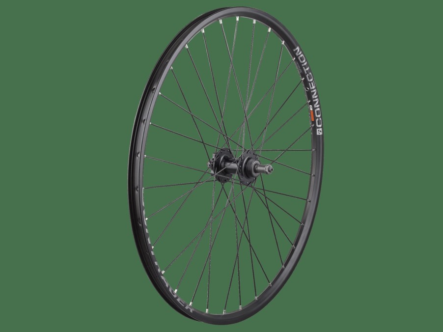 Parts Trek Mountain Wheels | Bontrager Connection 6-Bolt Disc 27.5" Mtb Wheel Black