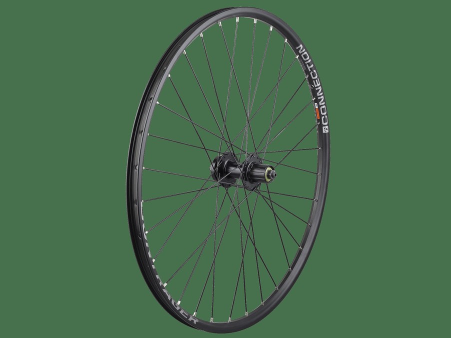 Parts Trek Mountain Wheels | Bontrager Connection 6-Bolt Disc 27.5" Mtb Wheel Black