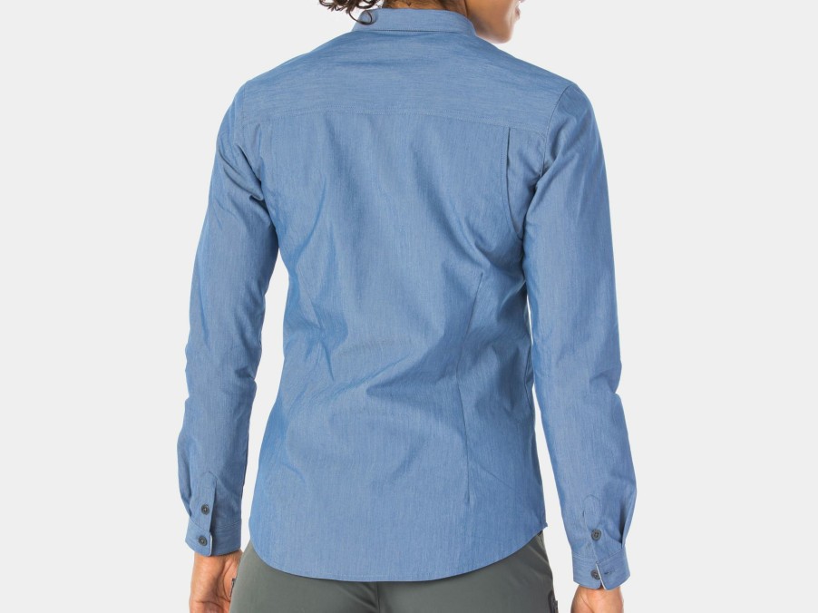 Apparel Trek Jerseys | Bontrager Adventure Women'S Cycling Chambray Shirt