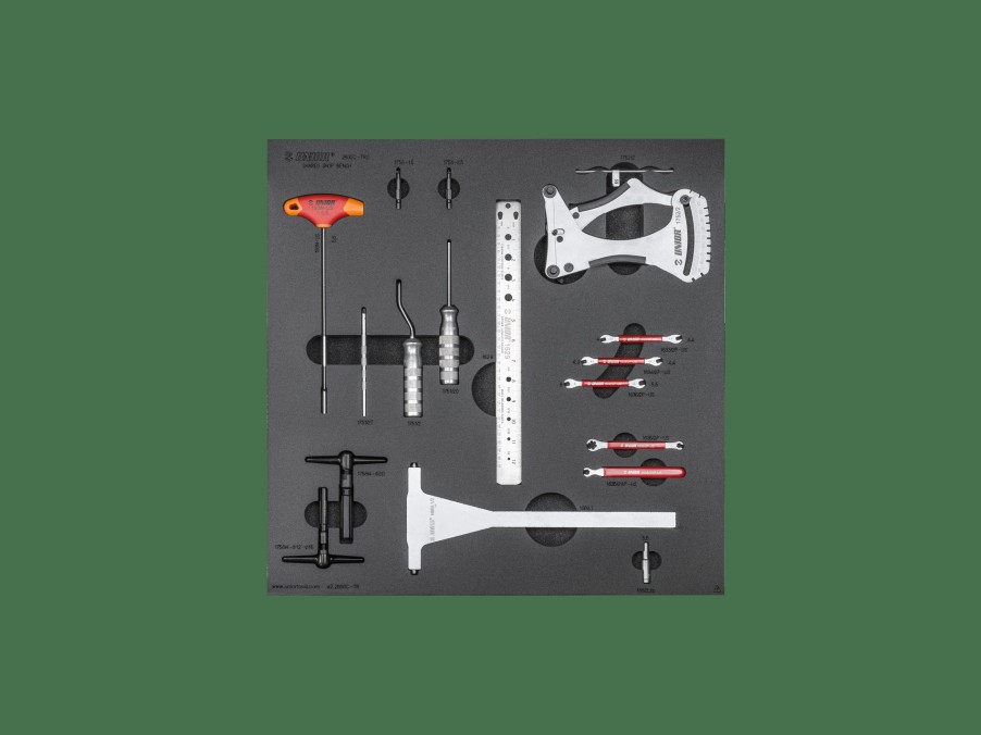 Parts Trek Tools & Maintenance | Unior Shared Bench Drawer - 2 Tool Tray Set Black