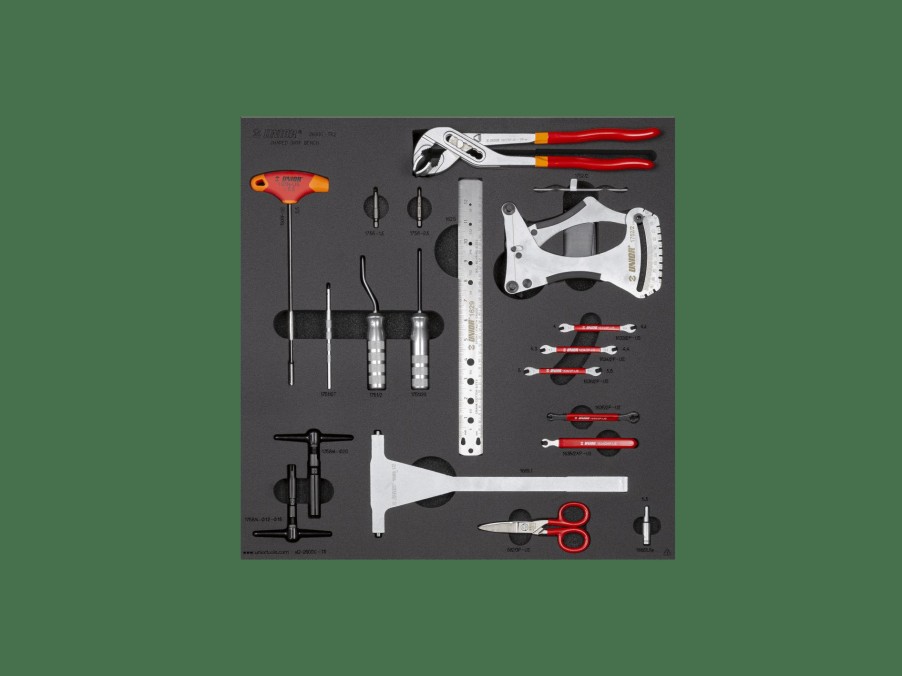 Parts Trek Tools & Maintenance | Unior Shared Bench Drawer - 2 Tool Tray Set Black