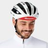 Apparel Trek Cycling Caps & Headwear | Santini Trek-Segafredo Team Replica Cycling Cap White/Red