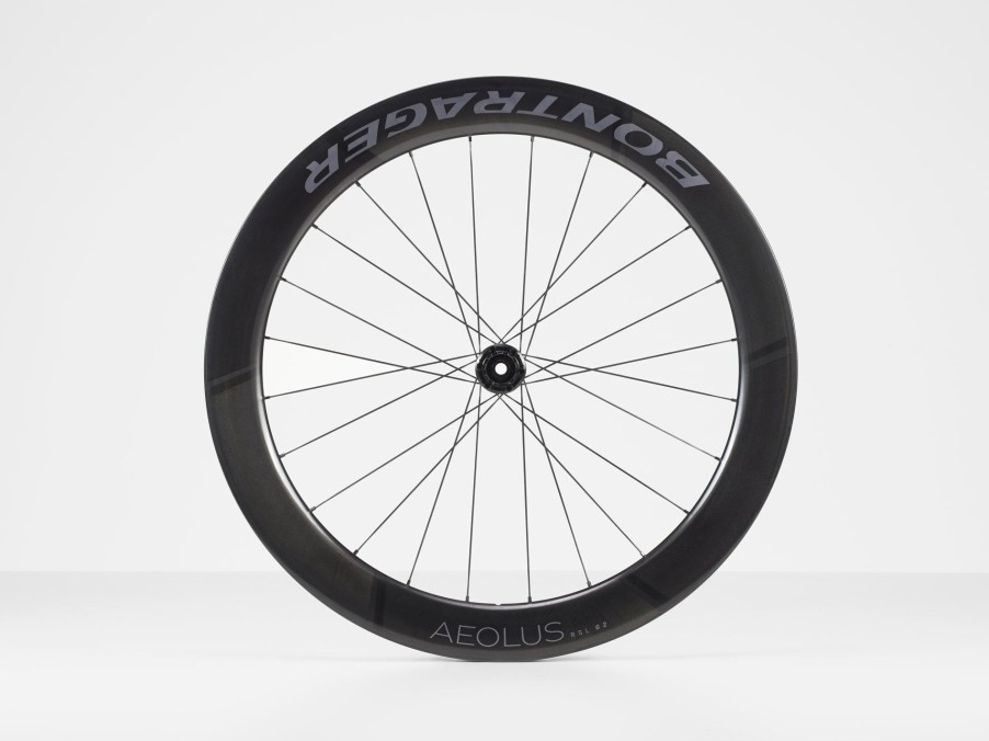 Parts Trek Road Wheels | Bontrager Aeolus Rsl 62 Tlr Disc Road Wheel Black