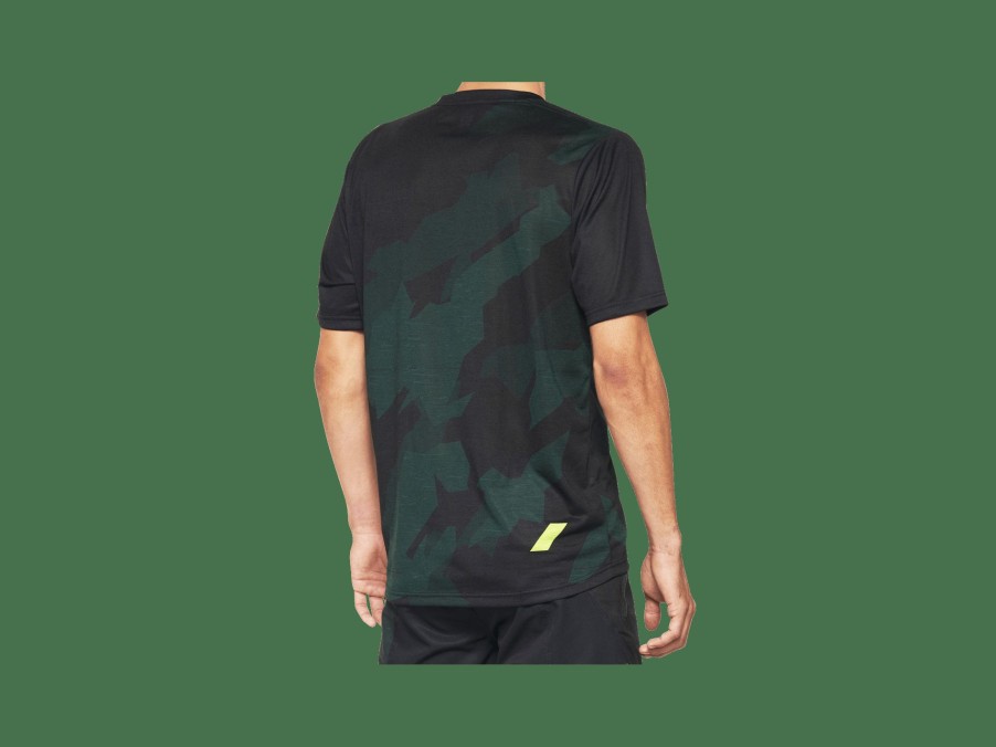 Apparel Trek Jerseys | 100% Airmatic Le Mountain Bike Jersey Dark Green/Black