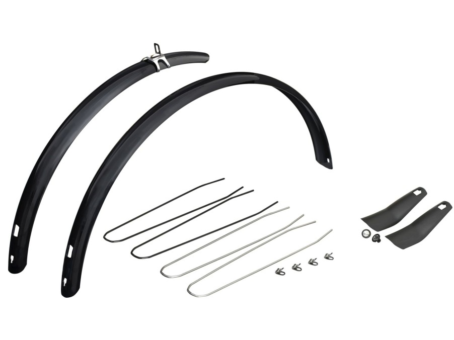 Accessories Trek Fenders | Eurofender Snello 700C Fender Set Black