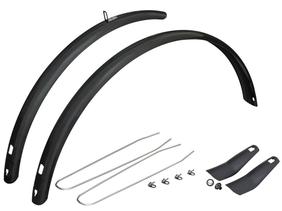 Accessories Trek Fenders | Eurofender Snello 700C Fender Set Black