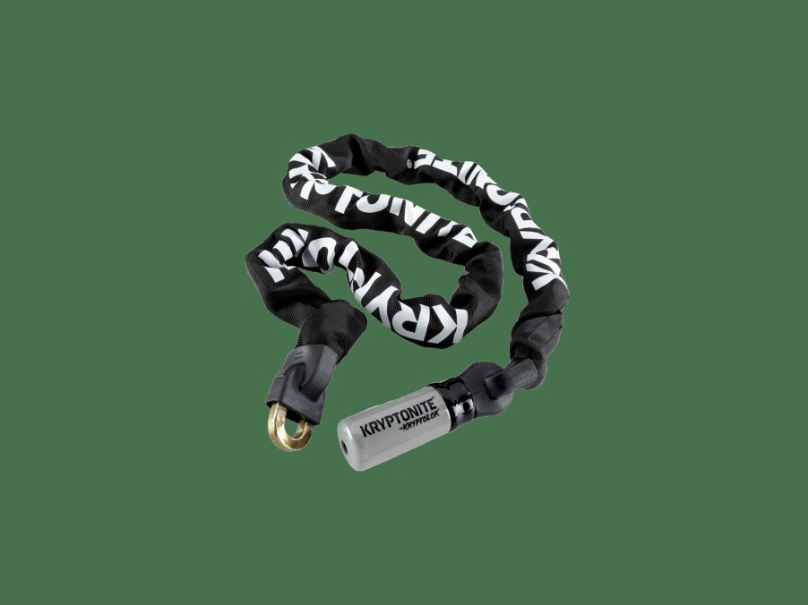 Accessories Trek Locks | Kryptonite Kryptolok Series 2 915 Integrated Chain Lock Black