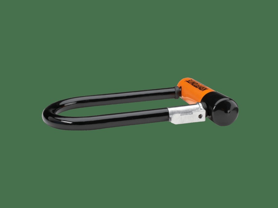 Accessories Trek Locks | Kryptonite New-U Evolution Mini-7 U-Lock With 4' Flex Cable Black