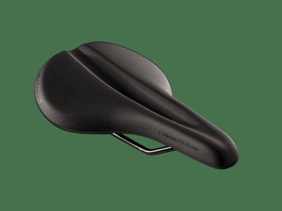 Parts Trek Saddles | Bontrager Commuter Comp Bike Saddle Black