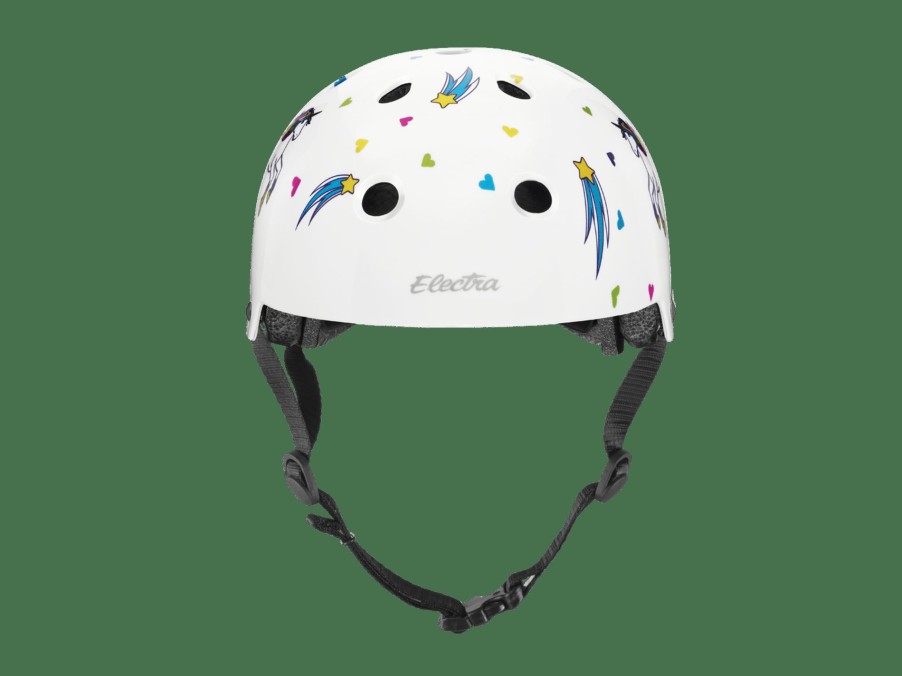 Apparel Trek Fitness & Commuter Helmets | Electra Unicorn Lifestyle Bike Helmet White