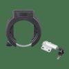 Accessories Trek Locks | Abus 4750Xl Ring & T82 Rib Battery Lock Black