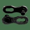 Parts Trek Chains | Kmc Missing Link Dlc Reusable Shimano Chain Link Card Of 2 Black